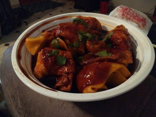 Szechaun wontons