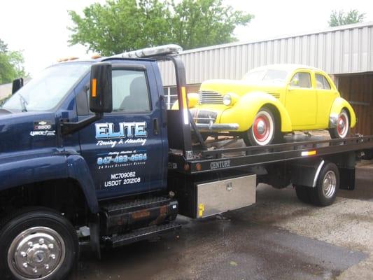 We treat every car like it was our own.  You can count on Elite to handle your collector car with care every time.