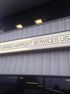 Cargo air services building.