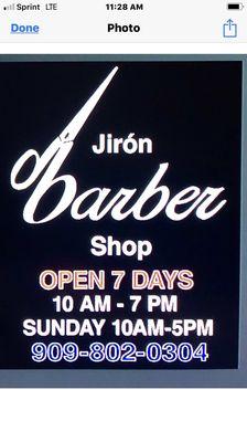 Jiron Barber Shop