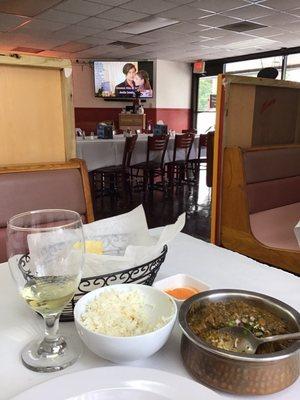 Nepali Lamb Curry & Veg. Pakora