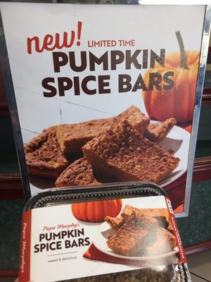 Yes!  Pumpkin Spice Bars-bake at home!