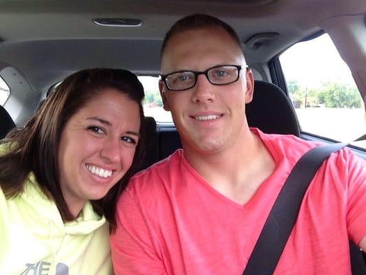 Me and my wife after the massage, feeling great and relaxed.  Joann is very knowledgable and does a fantastic job!