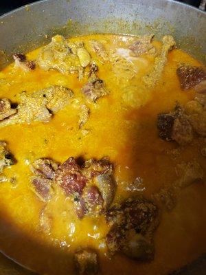 Egusi  Soup With Assorted Meat