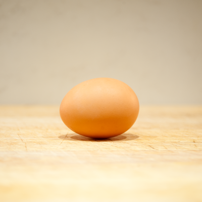 Why did we take a picture of an egg? Simple! 
 
 Our ingredients are who we are - we source for sustainability, ethical & quality.