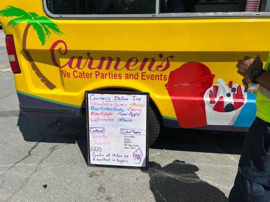 Carmen's Italian Ice Truck