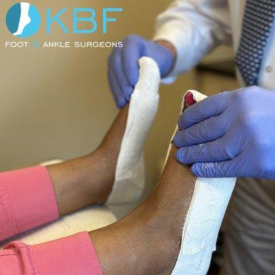 Custom made orthotics