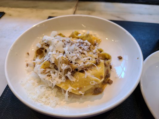 Papardelle bolognese