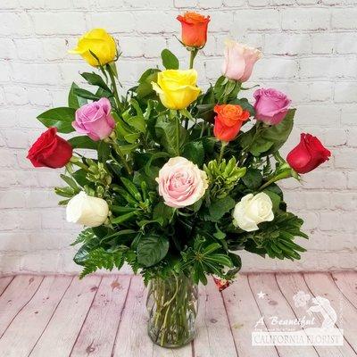 Mix it up, mixed roses: see on our website: abcflorist.com