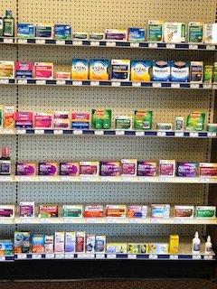 We have all of your over the counter medicines as well