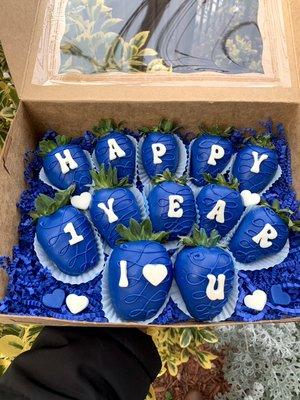 Themed Anniversary Berry Box.