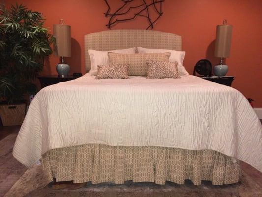 Headboard and bed treatment