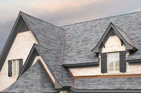 Composition Shingles (GAF Woodland - Castlewood Gray)