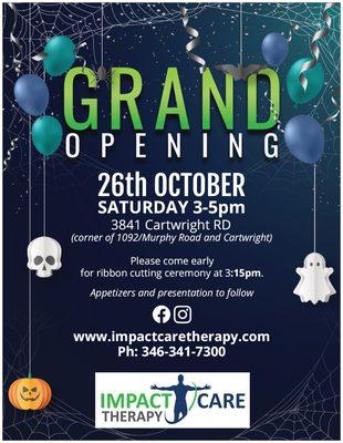 GRAND OPENING!