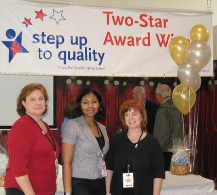 CCRC refers families to star rated centers