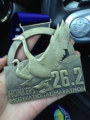 2013 marathon medal