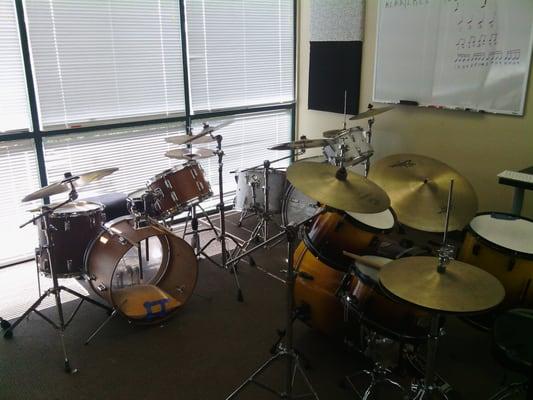 The drum room