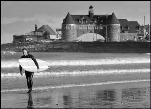 Nana's is right across from NARRAGANSETT BEACH