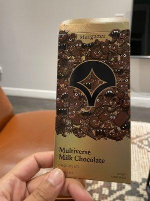 Multiverse milk chocolate