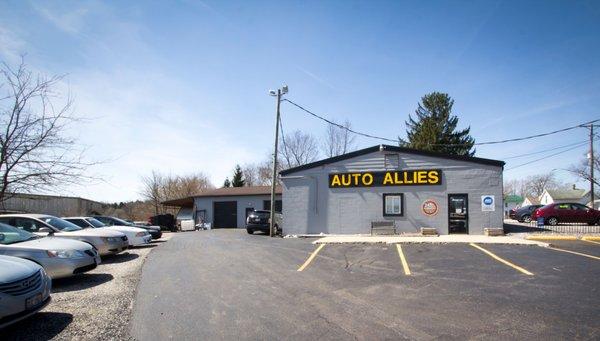 The outside of Auto Allies!