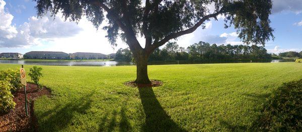 condo view of Villa on lake