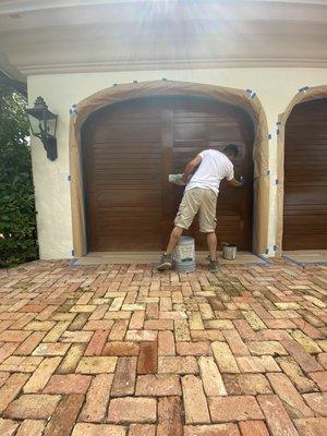 Stain work las olas