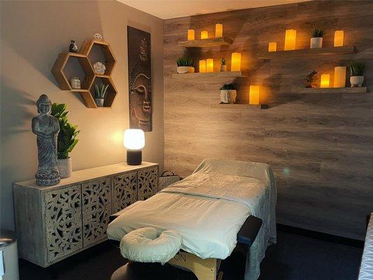 Our newly renovated massage room!