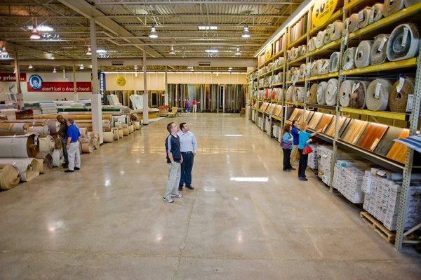 Mrs. B's Clearance & Factory Outlet Flooring