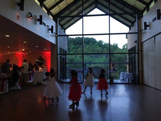 Youngest guests of honor, Lee-Hamilton Wedding, Georgetown Centre-- Pleasant Hills, PA