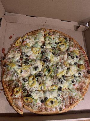 XL Deluxe Pizza