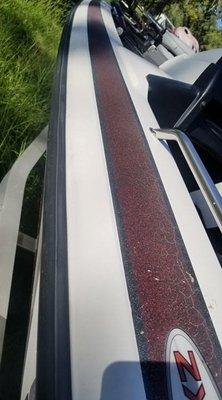 Need someone who can fix the top oxidation of the boat only asap