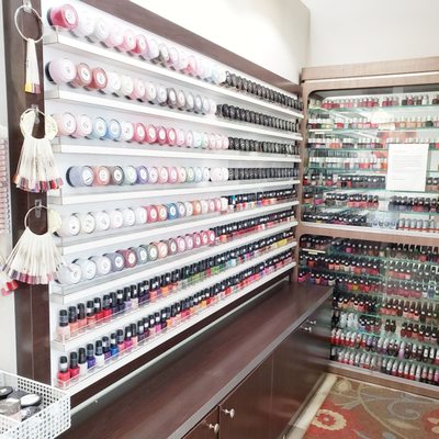 New colors wall---shellac, dip powder, regular, etc.