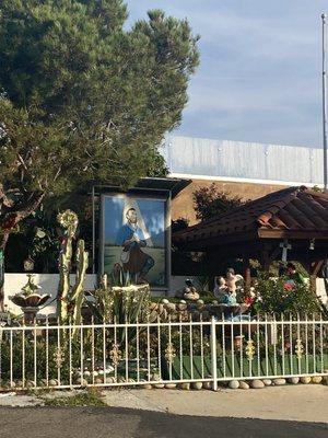 St. Isidore the Farmer Shrine, city's namesake of San Ysidro, CA!