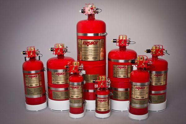 Service and Sales of Fireboy Clean Agent Fire Extinguisher for Marine Applications