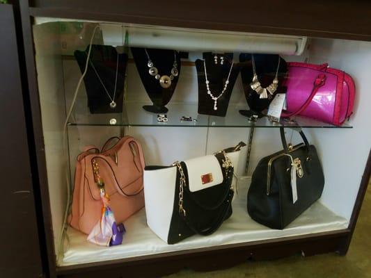 Jewelry and purses for sale