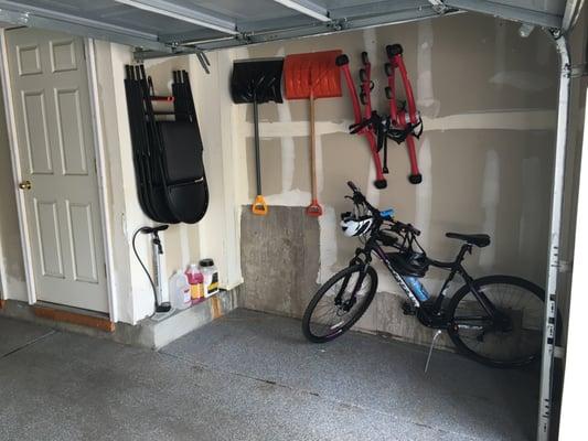 Garage Hooks = Storage Solution!