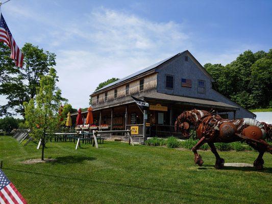 The Farm at Eastman's Corner is located at the corners of Rts. 107 and 150