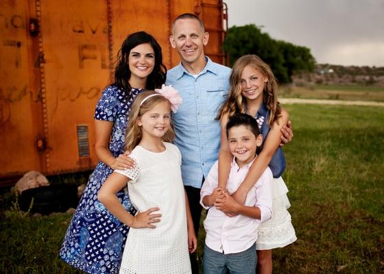 Dr. Brandon Nielson and family