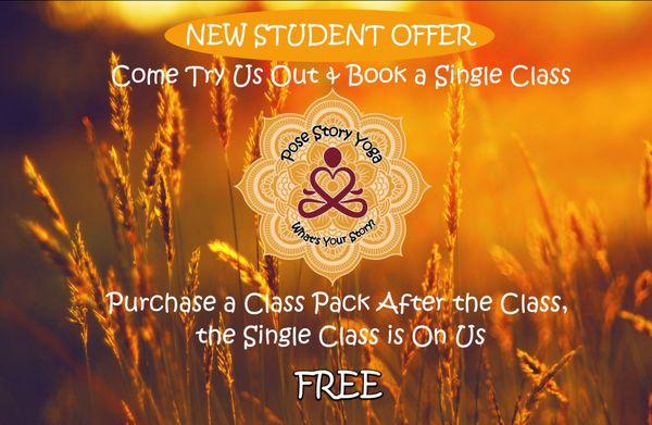 New Student Offer