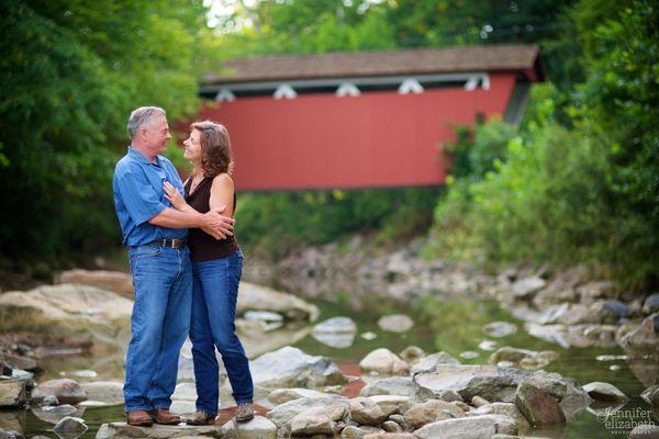 Everett Road Covered Bridge, Image by Jennifer Elizabeth Photography