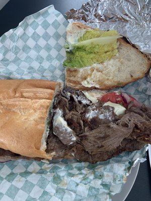 Steak torta