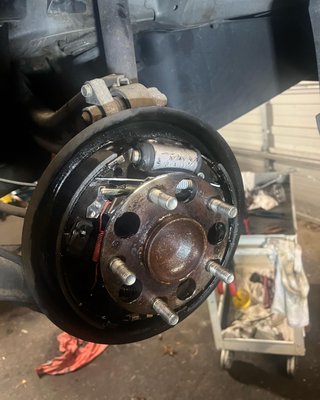 Drum brake replacement