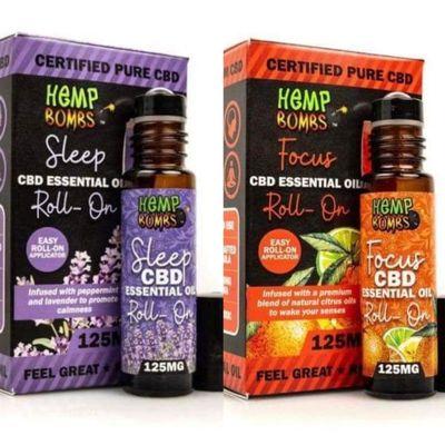 New items! Roll-on hemp for sleep or focus.