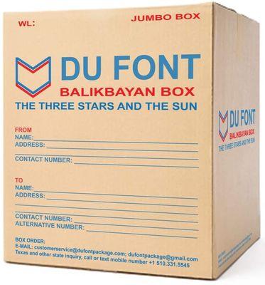 Du Font Balikbayan Box