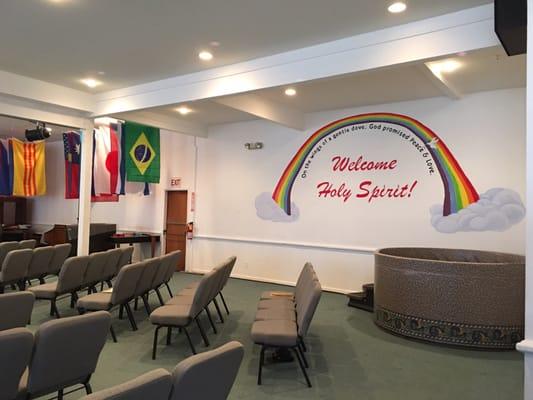 The worship center