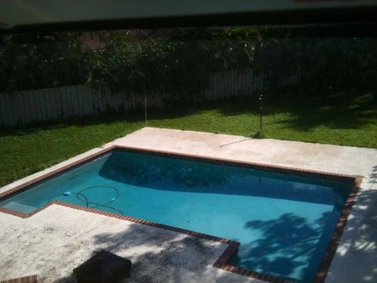 At my house, thanks to Quality Pool Supplies, my pool stays looking clean and clear!!