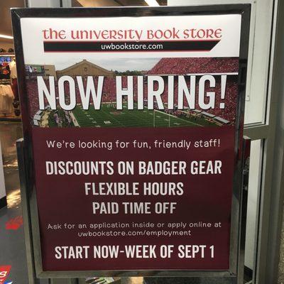 University Bookstore- Madison, Wisconsin