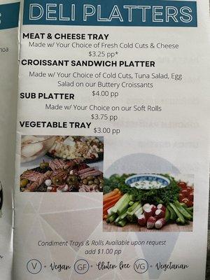 Brady Market catering menu from Nov. 2021. Check https://www.bradymarket.org for up to date info.