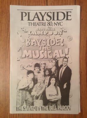 Bayside The Musical Program