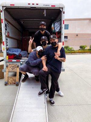 San Diego's finest moving crew!